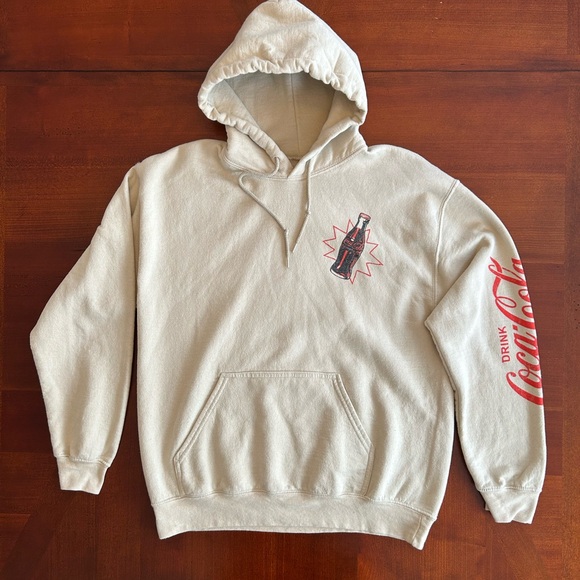 Retro Promo Coca Cola Hoodie Unisex - Picture 2 of 14